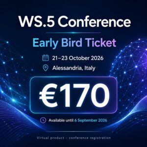 Web Studies 2026 (WS.5) - Early Bird (until 6 September 2026)